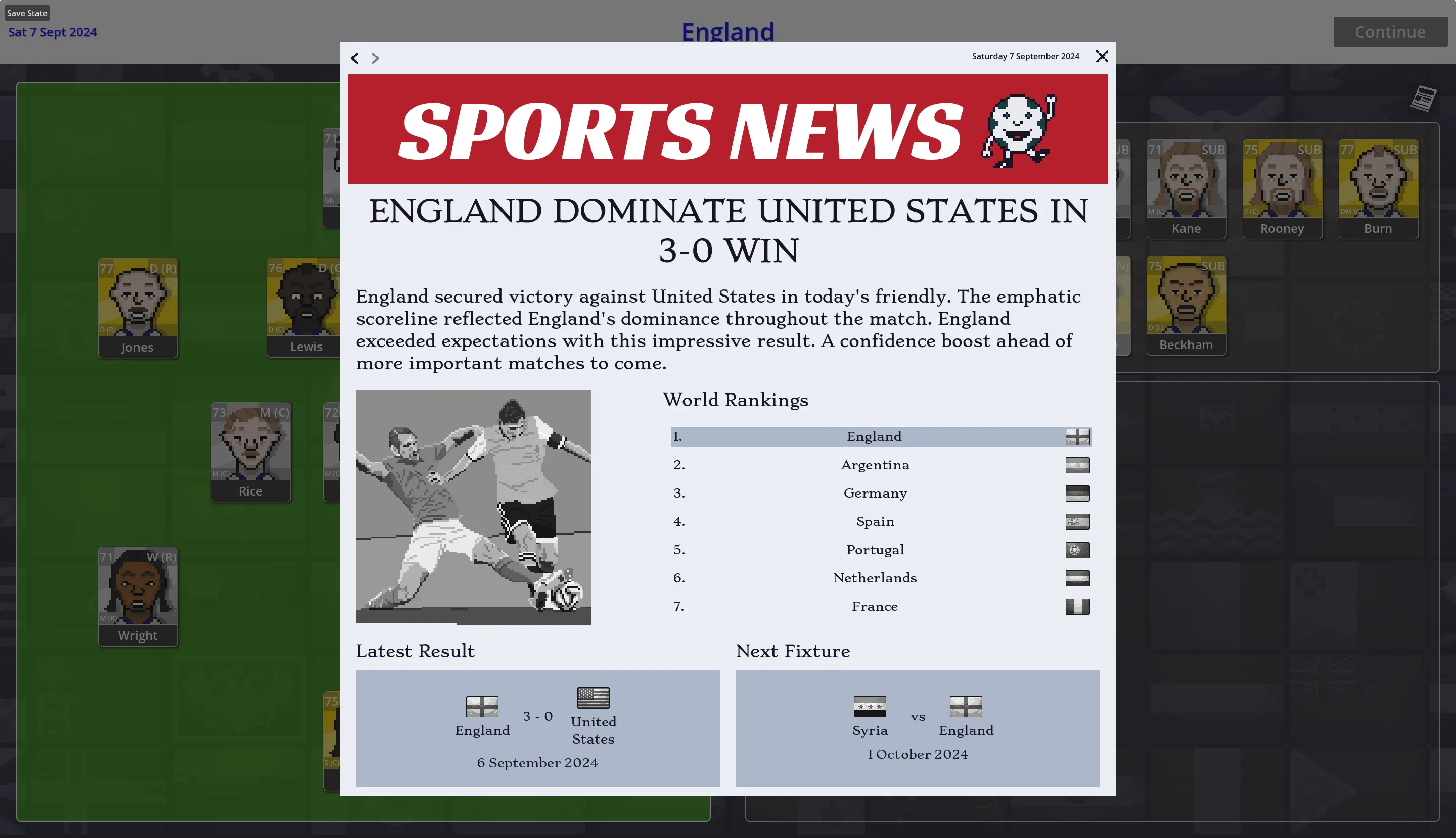 Sports news